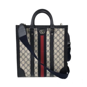 グッチ GUCCI GGスプリーム オフディア ミディアム 2WAY トートバッグ 724685
