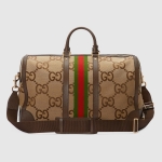 グッチ GUCCI ジャンボGG ラージ ダッフルバッグ ボストンバッグ724612 UKMKG 8396