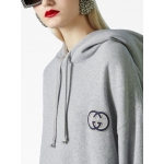 グッチ GUCCI コットンジャージー フーデッド スウェットシャツ 753595XJFWA1037