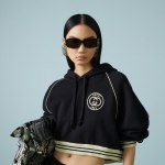 グッチ GUCCI コットンジャージー フーデッド スウェットシャツ 756592 XJFV7 1043