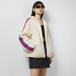 グッチ GUCCI ウェブ ストライプ フリース ジップジャケット 773028 XJF7R 9280
