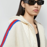 グッチ GUCCI ウェブ ストライプ フリース ジップジャケット 773028 XJF7R 9280