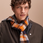 エルメス HERMES カシミアマフラー タータン・マイヨン H394068T 04