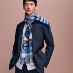 エルメス HERMES カシミアマフラー タータン・マイヨン H394068T 01