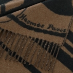 エルメス HERMES クリック・クラック カシミヤ マフラー H394071T 01