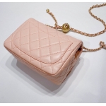 CHANEL CC_ミニフラップバッグ パールクラッシュ スクエア AS1786