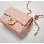 CHANEL CC_ミニフラップバッグ パールクラッシュ スクエア AS1786