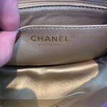 CHANEL CC_ミニフラップバッグ パールクラッシュ スクエア AS1786