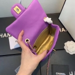 CHANEL CC_ミニフラップバッグ パールクラッシュ スクエア AS1786