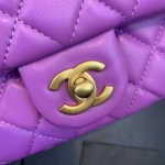 CHANEL CC_ミニフラップバッグ パールクラッシュ スクエア AS1786
