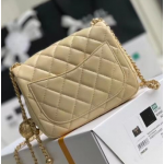 シャネル ミニ フラップ ラムスキン ショルダーバッグ  AS1786 B02916 96023