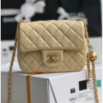 シャネル ミニ フラップ ラムスキン ショルダーバッグ  AS1786 B02916 96023