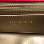シャネル CHANEL ミニマトラッセ20 レッド ラムスキン レディース ショルダーバッグ AS1787