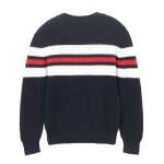 モンクレール MONCLER クルーネックニット ブルー 9c00006 m1131 f70