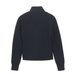 .モンクレール MONCLER ダウン切り替え ジップアップ カーディガン ブルー 9b00001 m1131 742