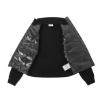モンクレール MONCLER ダウン切り替え ジップアップ カーディガン ブラック 9b00015 m1241 999