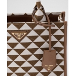 プラダ PRADA シンボル ジャカード スモールハンドバッグ 1BA354_2FKL_F0I0U_V_OOO