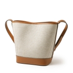 セリーヌ SMALL BUCKET CUIR TRIOMPHE ショルダーバッグ バケットバッグ ベージュ 11378 2fea 02bg