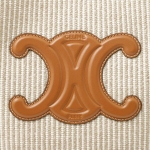 セリーヌ SMALL BUCKET CUIR TRIOMPHE ショルダーバッグ バケットバッグ ベージュ 11378 2fea 02bg
