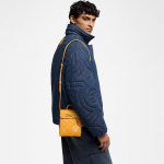 Louis Vuitton ナノスチーマー モノグラム ショルダーバッグ イエロー M12655