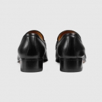 グッチ GUCCI ウェブ＆インターロッキングG タッセルローファー ブラック 624316 1W610 1066
