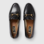 GUCCI 1953 ホースビット装飾 レディース エレガント ローファー 309701BLM001000