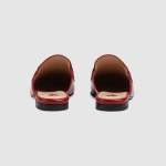 グッチ GUCCI Princetown*ウェブ＆ホースビット付き レザースリッパ 629084 CQXM0 6489