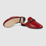 グッチ GUCCI Princetown*ウェブ＆ホースビット付き レザースリッパ 629084 CQXM0 6489
