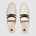 グッチ GUCCI Princetown*ウェブ＆ホースビット付き レザースリッパ 629084 CQXM0 9065