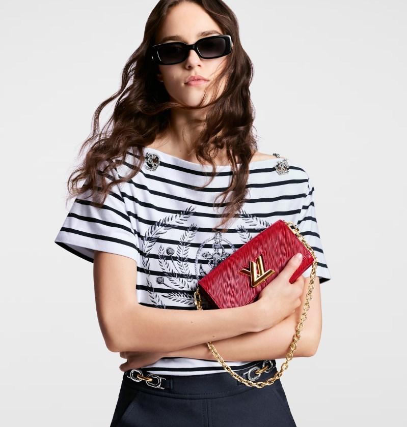 Louis Vuitton ポシェットツイストウェスト ショルダーバッグ  M83077 M83593