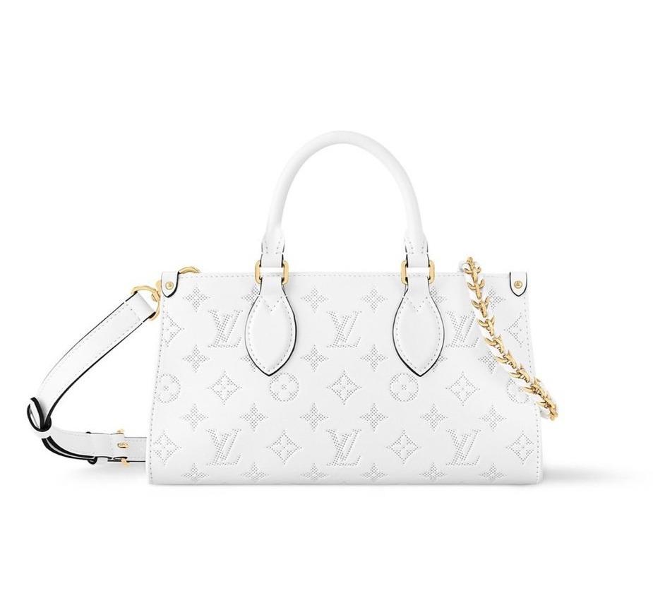LOUIS VUITTON カーフレザー オンザゴー EW ハンドバッグ M11274 M11273