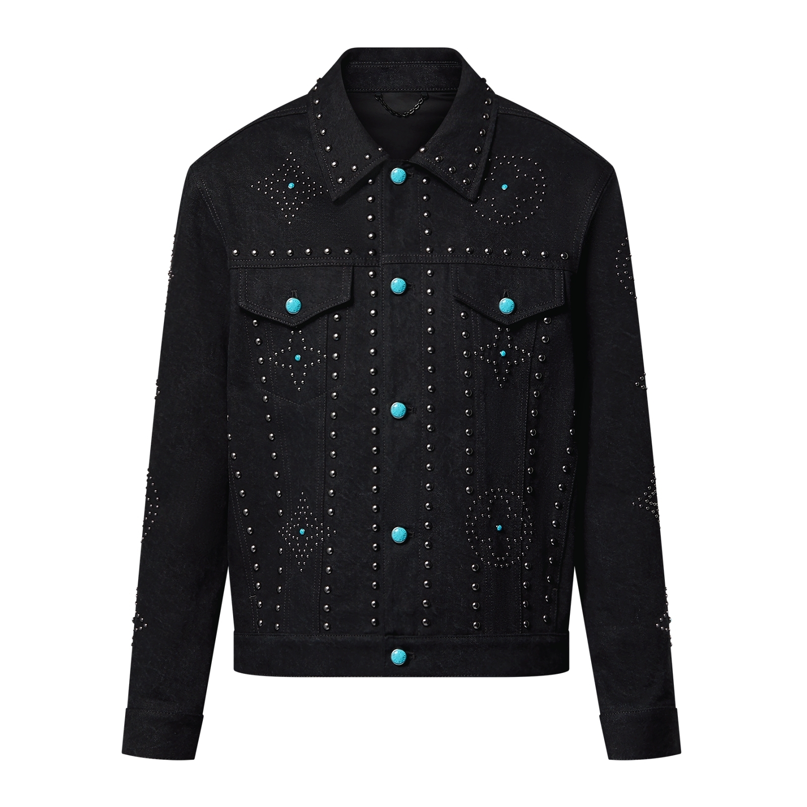 LOUIS VUITTON エンブロイダードデニムジャケット 1AFWX4