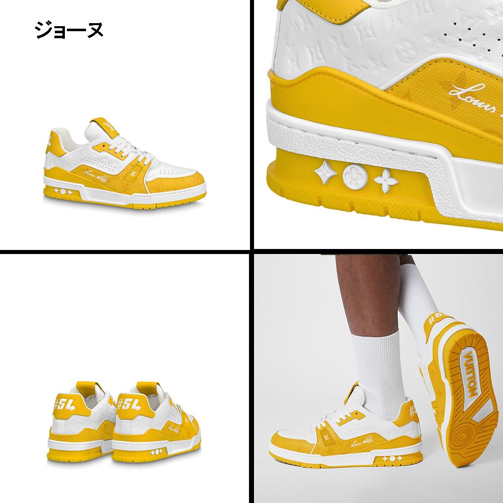 ルイヴィトン  LV トレイナー スニーカー 1AANED