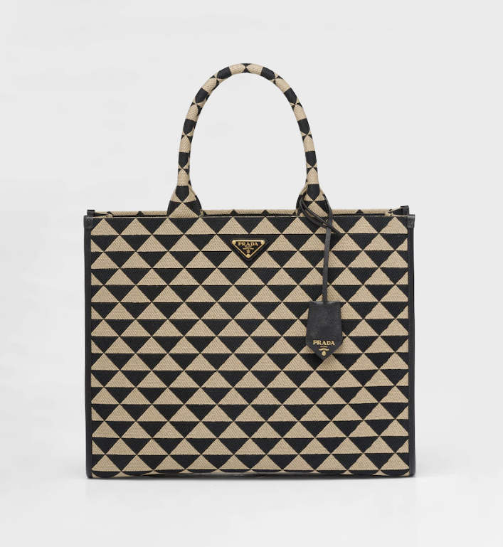 プラダ PRADA シンボル エンブロイダリー ラージハンドバッグ 1BA356_2FKL_F0Y30_V_OOM