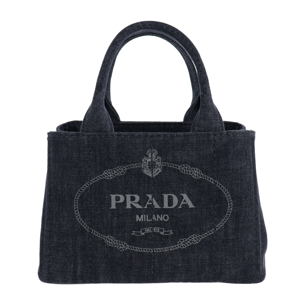 PRAD バッグ プラダ カナパ トート ショルダーバッグ 2way ロゴ 1BG439_AJ6_F0002_V_OOO