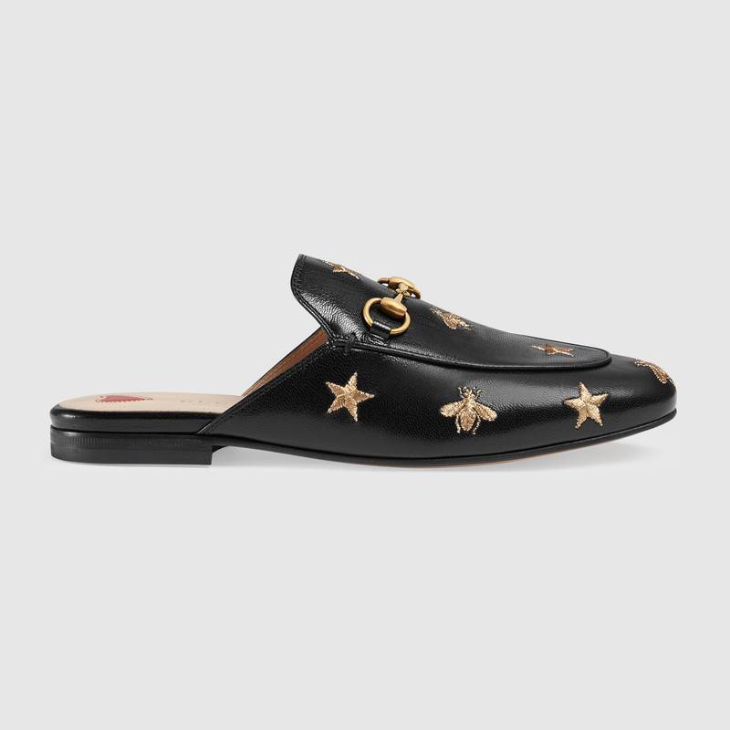 グッチ GUCCI エンブロイダリー スリッパサンダル 505268 D3V00 1000