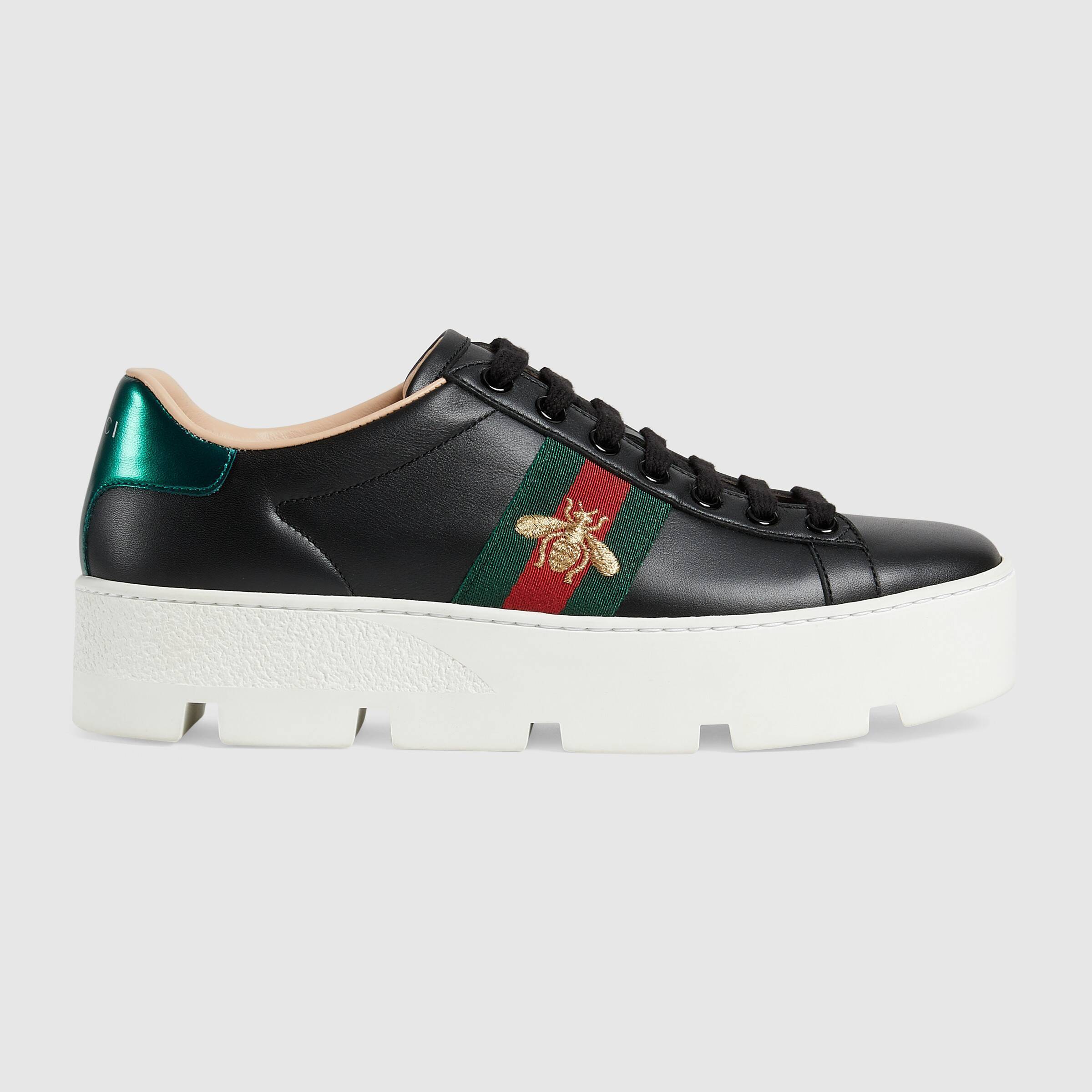 グッチ GUCCI エース ウィメンズ*エンブロイダリー付き スニーカー 577573 DOPE0 9064