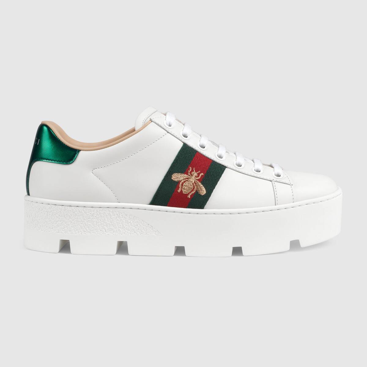 グッチ GUCCI エース ウィメンズ*エンブロイダリー付き スニーカー 577573 DOPE0 1061