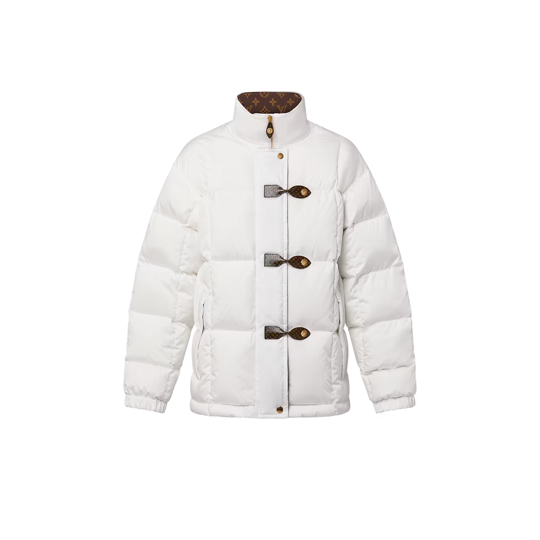 LOUIS VUITTON モノグラム アクセントピローパファジャケット 1AF472