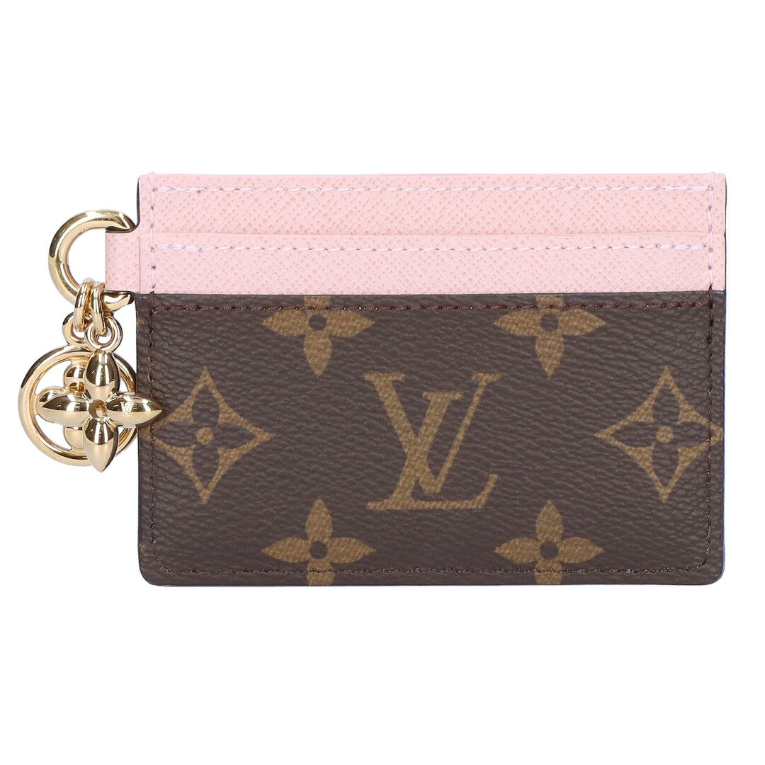 ルイヴィトン カードケース モノグラム ポルト カルト・LV チャーム  レディース M82739