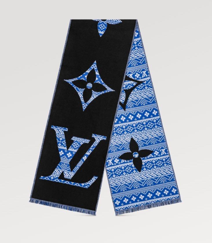 Louis Vuitton×エシャルプモノグラム2サイディッド M77947 M77946