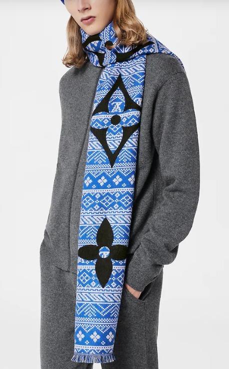 Louis Vuitton×エシャルプモノグラム2サイディッド M77947 M77946
