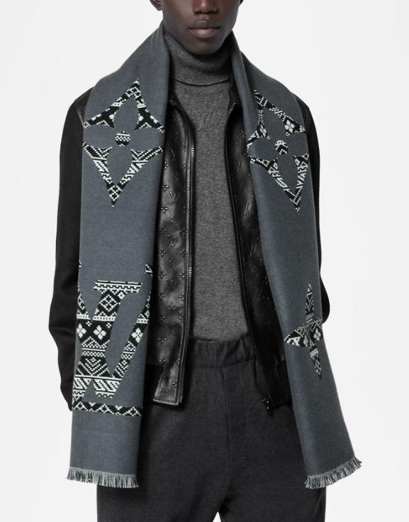 Louis Vuitton×エシャルプモノグラム2サイディッド M77947 M77946