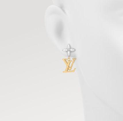 ルイヴィトン ピアス パンダント LV アイコニック フラワー M01287