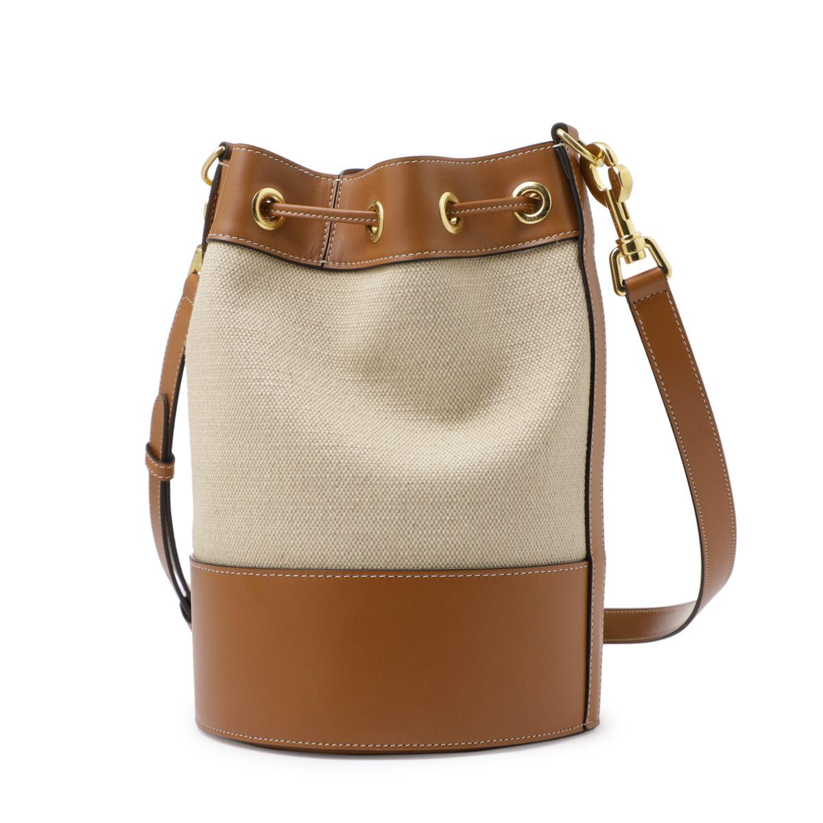 セリーヌ SMALL DRAWSTRING CABAS MARIN ショルダーバッグ ベージュ 11308 2ezr 02nt