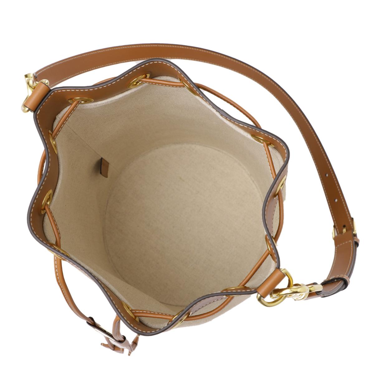 セリーヌ SMALL DRAWSTRING CABAS MARIN ショルダーバッグ ベージュ 11308 2ezr 02nt
