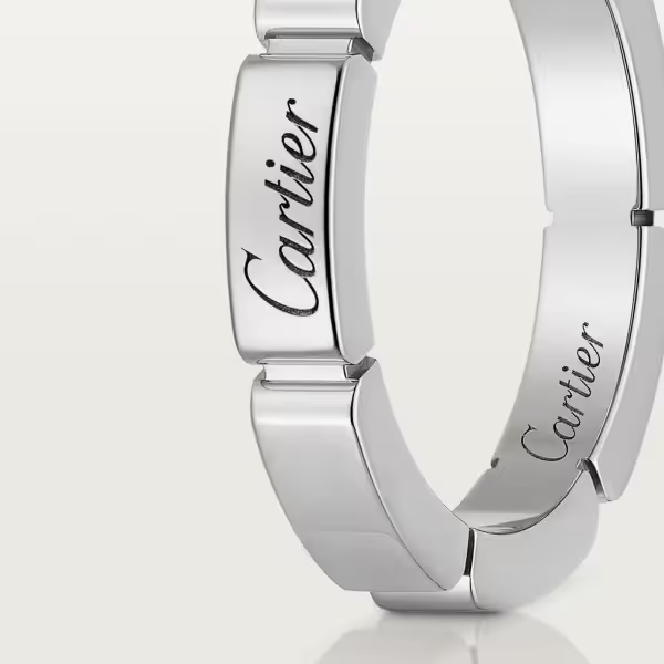 カルティエ マイヨン パンテール ウェディング リング ホワイトゴールド B4083500