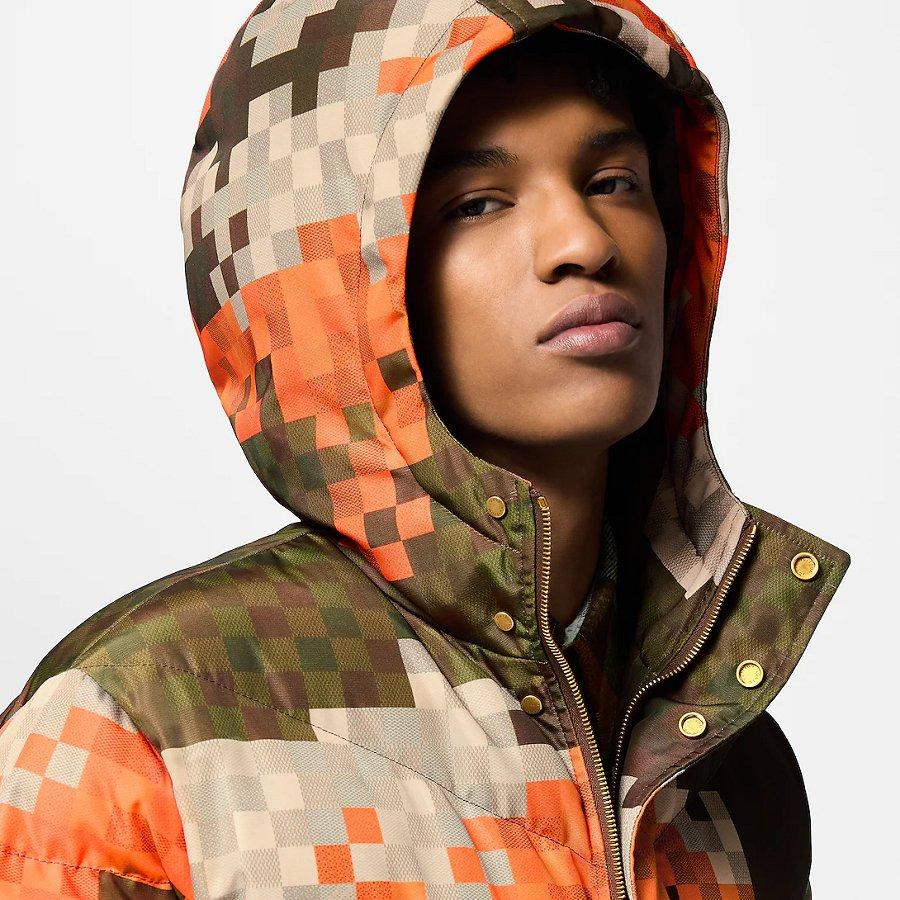 LOUIS VUITTON プリントパファジャケット 1AFXPJ