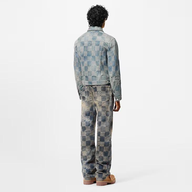 LOUIS VUITTON ダミエ デニムジャケット1AFWW4