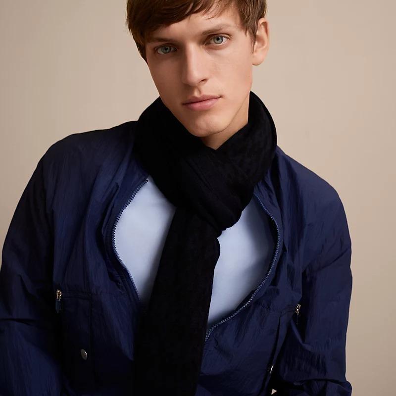 エルメス HERMES　マフラー H・アン・ブロック H393846T 04